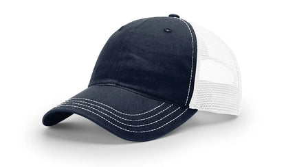 Custom Richardson 111 Hat — Garment Washed Trucker Cap