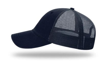 Custom Richardson 111 Hat — Garment Washed Trucker Cap