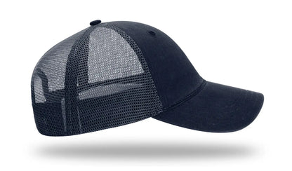Custom Richardson 111 Hat — Garment Washed Trucker Cap
