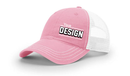 Custom Richardson 111 Hat — Garment Washed Trucker Cap