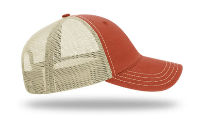 Custom Richardson 111 Hat — Garment Washed Trucker Cap
