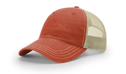 Custom Richardson 111 Hat — Garment Washed Trucker Cap