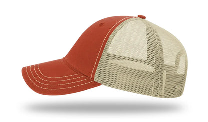 Custom Richardson 111 Hat — Garment Washed Trucker Cap