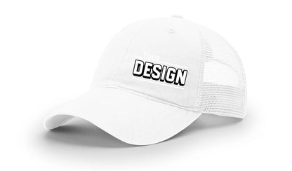 Custom Richardson 111 Hat — Garment Washed Trucker Cap