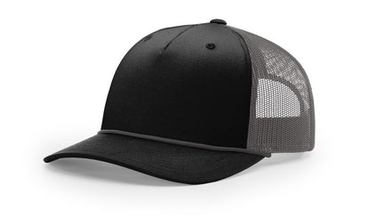 112FPR | FIVE PANEL TRUCKER WITH ROPE
