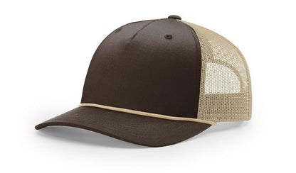 112FPR | FIVE PANEL TRUCKER WITH ROPE
