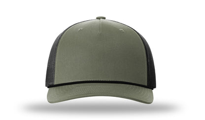 112FPR | FIVE PANEL TRUCKER WITH ROPE