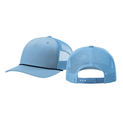 112FPR | FIVE PANEL TRUCKER WITH ROPE