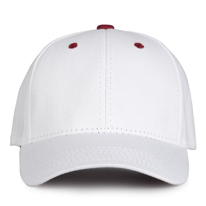 WHITE TWILL SNAPBACK