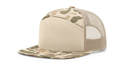 168P | PRINTED 7 PANEL TRUCKER