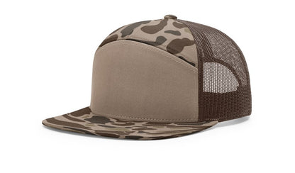 168P | PRINTED 7 PANEL TRUCKER