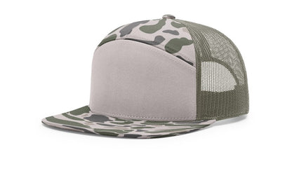 168P | PRINTED 7 PANEL TRUCKER