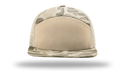 168P | PRINTED 7 PANEL TRUCKER