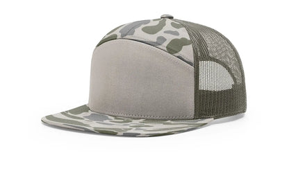 168P | PRINTED 7 PANEL TRUCKER