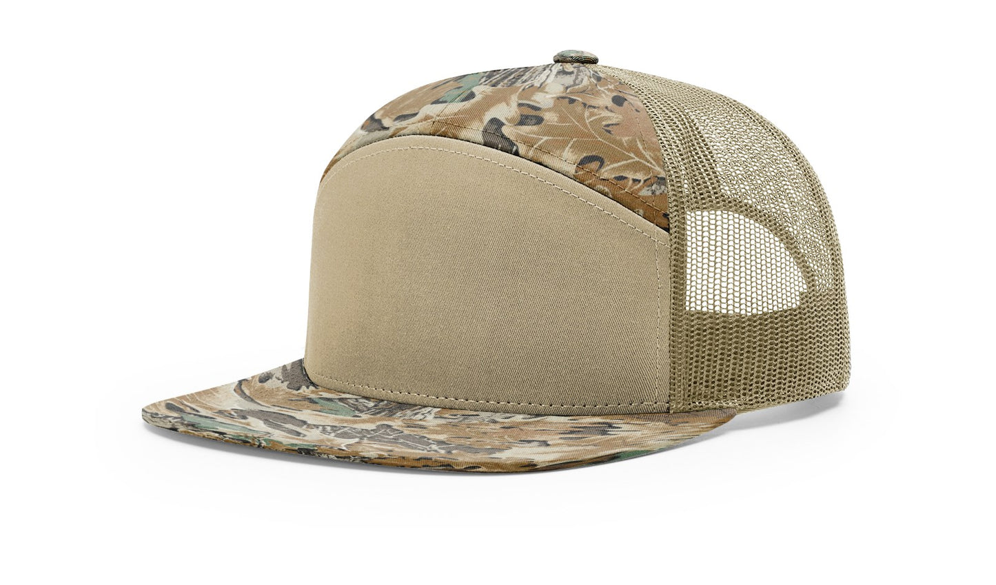 168P | PRINTED 7 PANEL TRUCKER