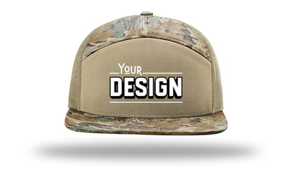 168P | PRINTED 7 PANEL TRUCKER