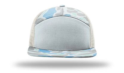 168P | PRINTED 7 PANEL TRUCKER