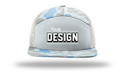168P | PRINTED 7 PANEL TRUCKER