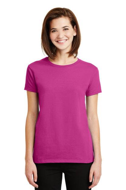 Gildan Women's Ultra Cotton 100% US Cotton T-Shirt. 2000L