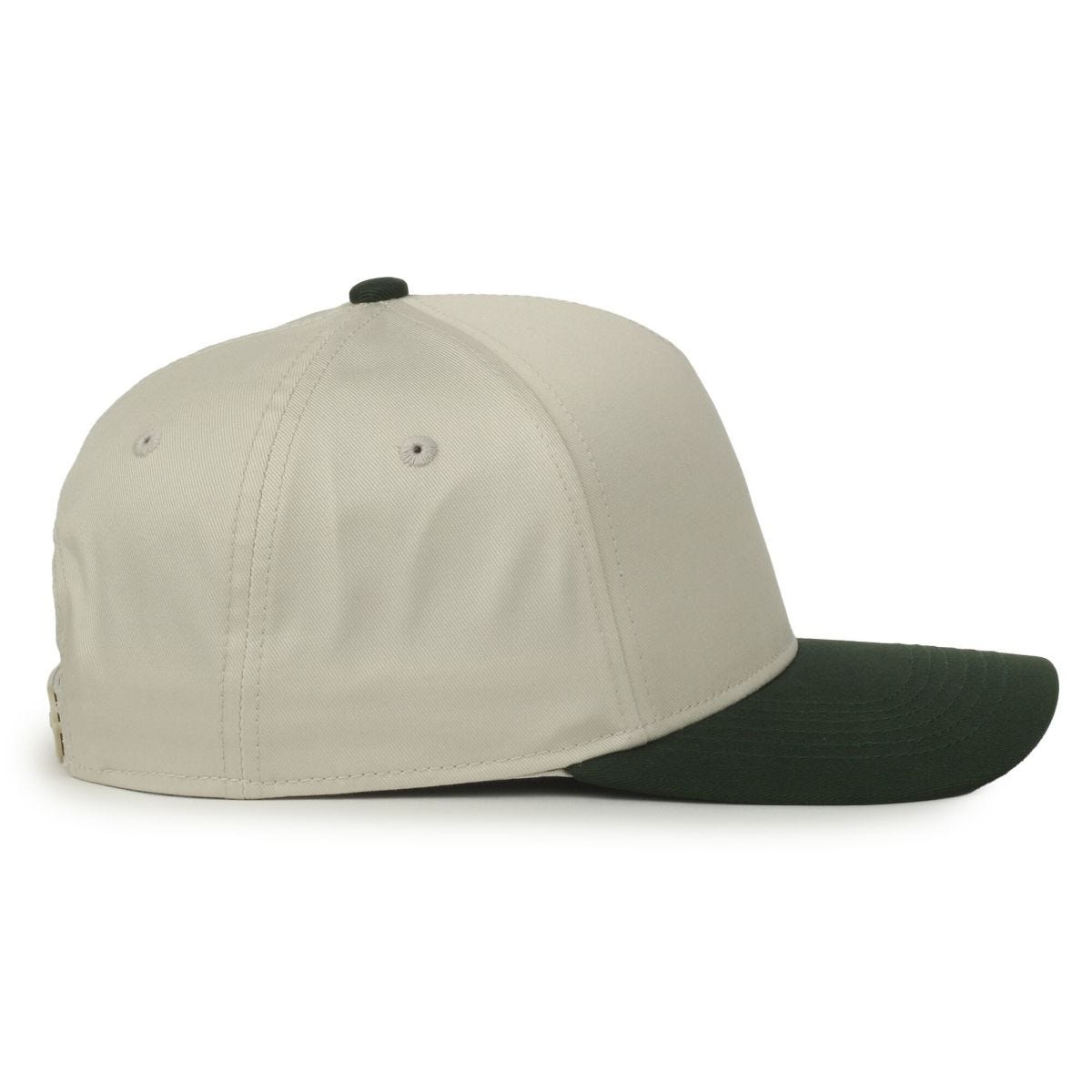 OC560 Ivory/Dark Green - Side Left