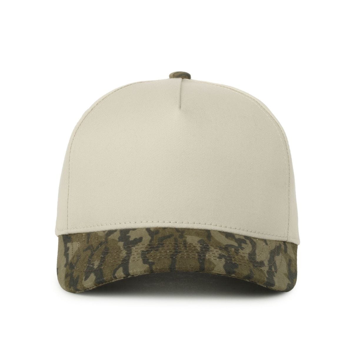 OC560 Ivory/Mossy Oak Bottomland - Front