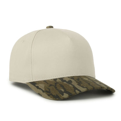 OC560 Ivory/Mossy Oak Bottomland - Front Quarter