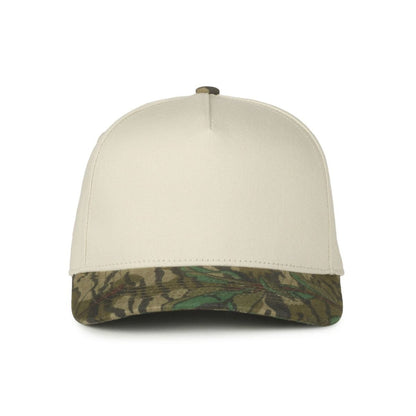 OC560 Ivory/Mossy Oak Greenleaf - Front