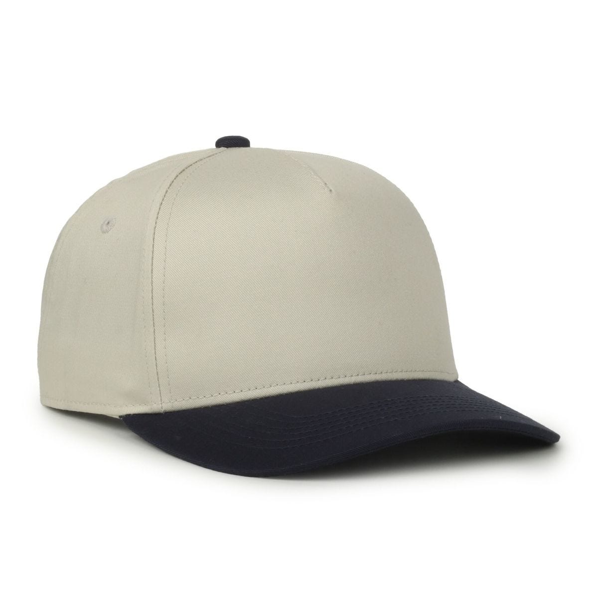 OC560 Ivory/Navy - Front Quarter