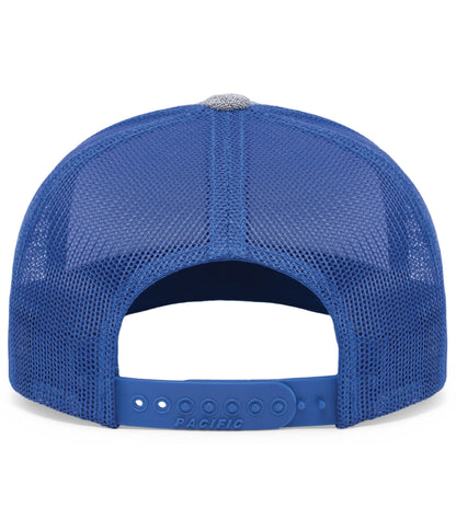 Melange Heather Low-Profile Trucker 210C