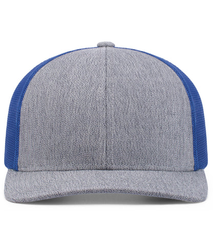 Melange Heather Low-Profile Trucker 210C