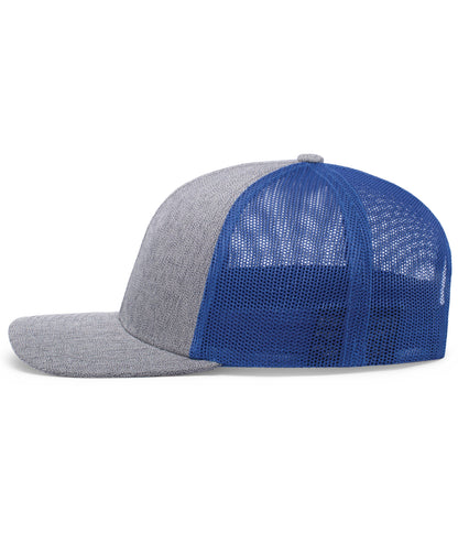 Melange Heather Low-Profile Trucker 210C