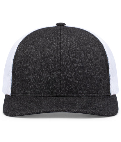 Melange Heather Low-Profile Trucker 210C