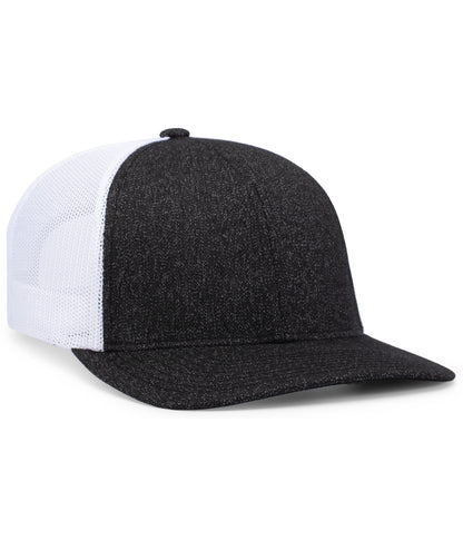 Melange Heather Low-Profile Trucker 210C