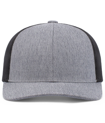 Melange Heather Low-Profile Trucker 210C
