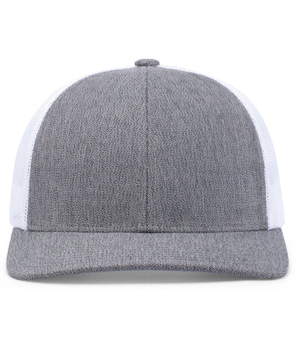 Melange Heather Low-Profile Trucker 210C