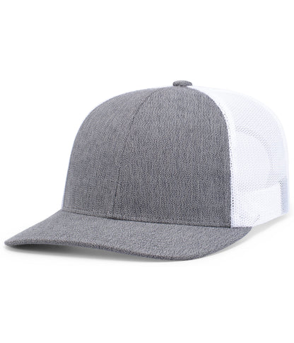 Melange Heather Low-Profile Trucker 210C