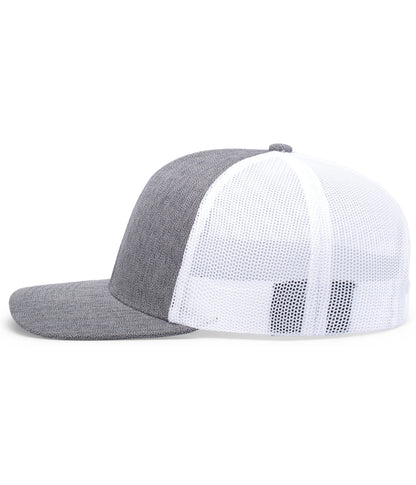 Melange Heather Low-Profile Trucker 210C