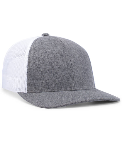 Melange Heather Low-Profile Trucker 210C