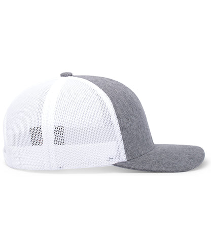 Melange Heather Low-Profile Trucker 210C