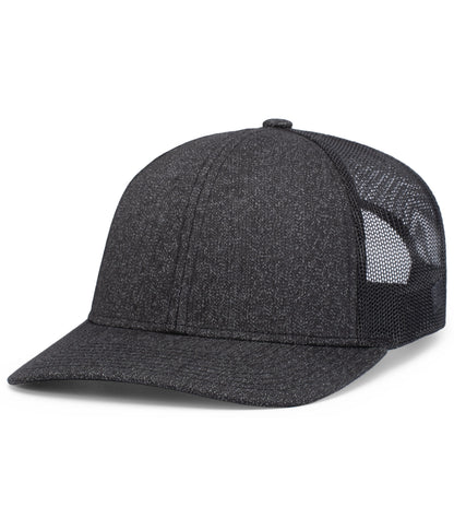 Melange Heather Low-Profile Trucker 210C