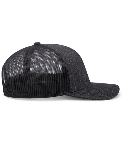Melange Heather Low-Profile Trucker 210C
