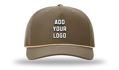 Custom Richardson 355 Hat — Embroidered Laser Perf Performance Rope Cap
