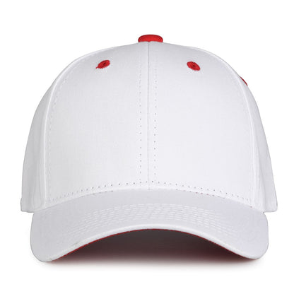 WHITE TWILL SNAPBACK
