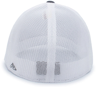 Aggressive Heather Trucker PacFlex Cap 406F