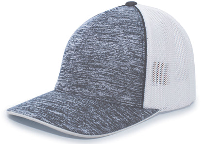 Aggressive Heather Trucker PacFlex Cap 406F