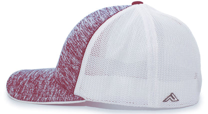 Aggressive Heather Trucker PacFlex Cap 406F