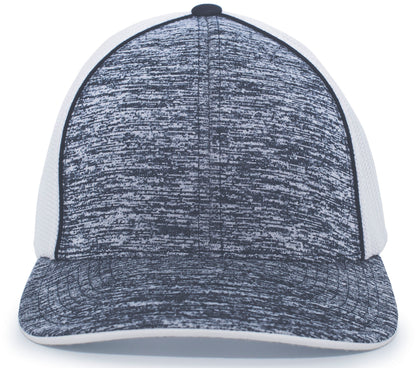 Aggressive Heather Trucker PacFlex Cap 406F