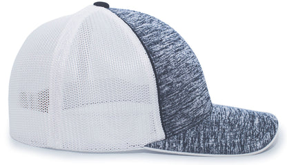 Aggressive Heather Trucker PacFlex Cap 406F