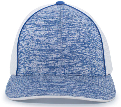Aggressive Heather Trucker PacFlex Cap 406F