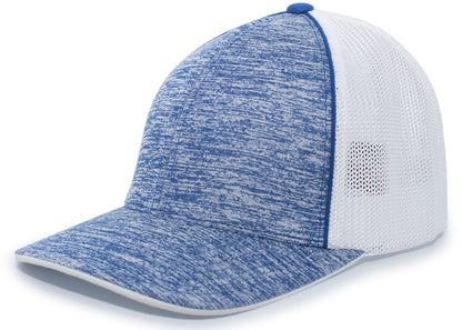 Aggressive Heather Trucker PacFlex Cap 406F